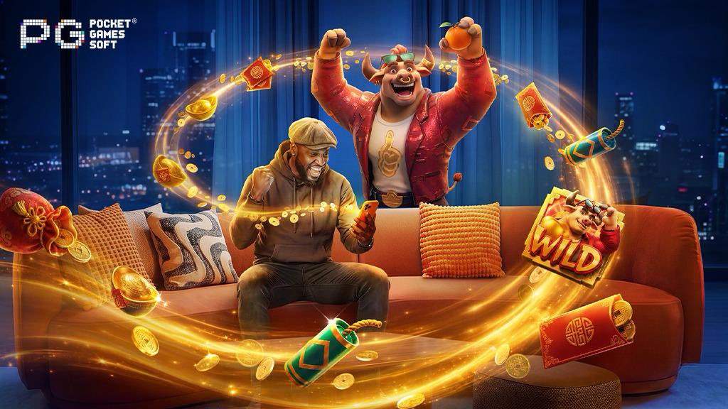 Universe Boss meets Fortune Ox, from relaxed vibes to straight celebration 🐂💰 This is how legend plays. Are you in with the Universe Boss &amp; PG Soft? 😎 Pocket Games Soft #IPLT20 #UniverseBoss #PG #MobileGaming