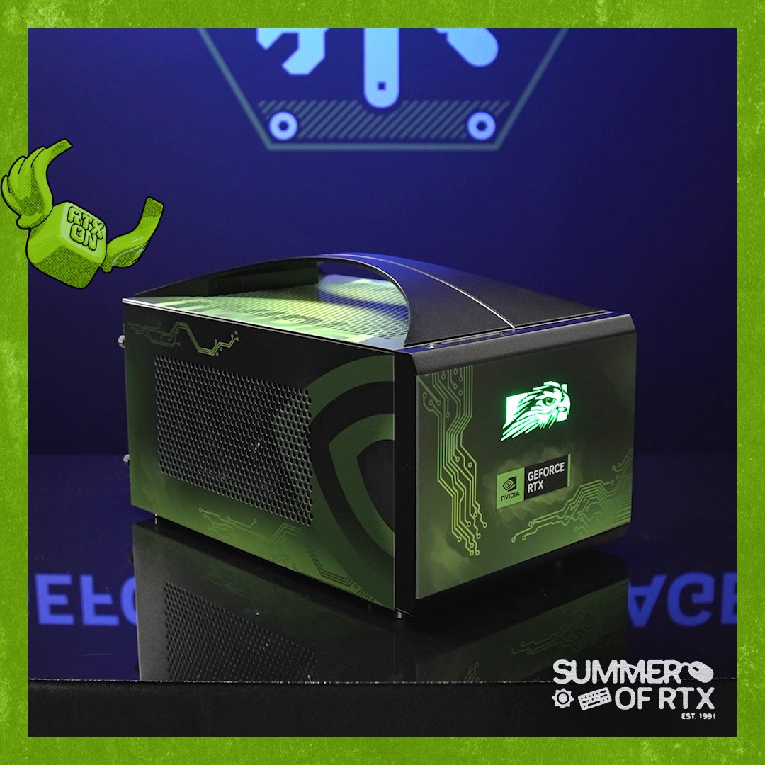 RTX PC Week — FREE PC DROP 🔔 WIN this custom Falcon Northwest FragBox, powered by a GeForce RTX 5080 Founders Edition. Which PC game has earned the most hours in your Steam library? Share your answer with #RTXPowersPlay to enter!