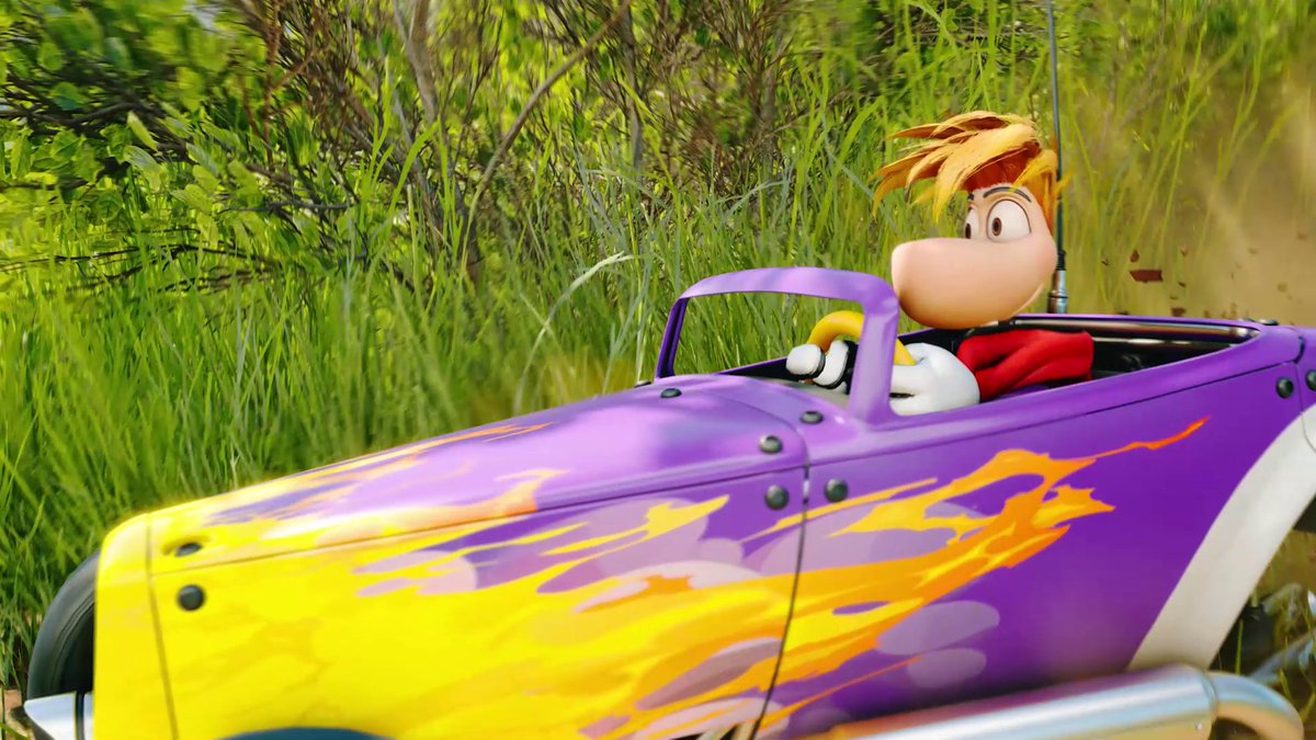 Que se passe-t-il quand Rayman prend le volant ? 🚗 Vous êtes sur le point de le découvrir 👀 Rayman débarque dès demain dans The Crew Motorfest ! 🌀