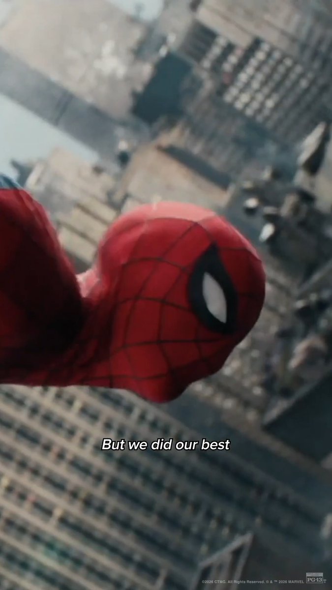 A look inside the mask. #SpiderManBrandNewDay is in theatres now. Get tickets.