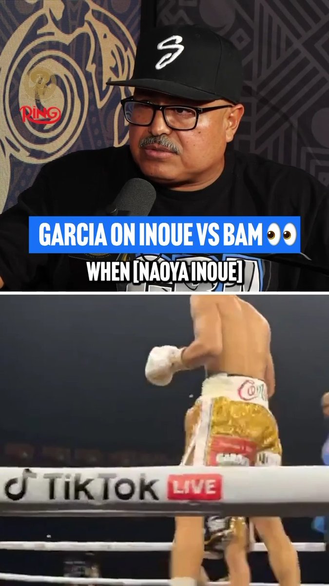 Robert Garcia tells Rick Reeno a weakness he has spotted in Naoya Inoue which he believes his charge Jesse ‘Bam’ Rodriguez could exploit 👀 Stream the latest episode of Mr. Verzace Podcast 🎙️ 🎧 Spotify: 📱 Apple Podcast: 📺 YouTube: