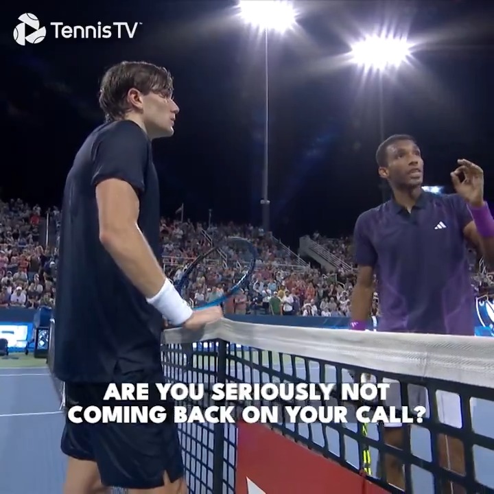 🤯 ¡UNO DE LOS MAYORES ROBOS DE LA HISTORIA! Cincinnati 2024. La pelota de Draper picó de su lado antes de pasar. Dijo no verlo, el umpire le dio el match point y ganó el partido. Admirable el respeto de Auger-Aliassime ante tal injusticia.