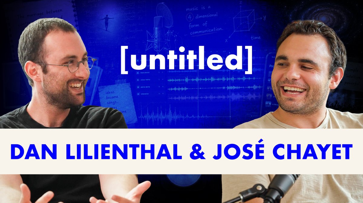 Dialectic 55: Dan Lilienthal & José Chayet - As [untitled] as it Comes Dan and José run untitledinbrackets, a sacred place for work-in-progress music. They aren't trained engineers, designers, or musicians, but have built a platform that hundreds of thousands of artists—from 16-year-olds on their first record deal to Lorde—use to store, listen to, and work with their music. Lorde also recently released XRAYS on [untitled]: 49 demos, the sonic museum behind her album Virgin. Dan & José are also childhood best friends. I talked to them about the adventure so far, empathy as a product strategy, and their quest to build the biggest music company in the world. Timestamps: (0:00) Opening Highlights (1:24) Intro to Dan & José (4:42) Start: Brackets, How Creativity Makes the World Bigger, and Music's Connection to the Divine (20:40) Duchamp, Music as a Set of Choices, and The Museum Behind the Work (27:52) [untitled]: A Medium for Music In-Progress (45:03) From a Better Dropbox to a Creativity Company (52:13) Empathy as a Product Philosophy and The Collaboration's Origins (1:01:04) Scaling the Sacred Place and Product Intuition (1:10:33) Lorde's XRAYS Drop and Designing for a Wide Range of Artists (1:17:26) 10K Unheard Songs and Whether Process Should be Seen (1:24:10) Brand, Trust, Alignment with Artists and the [studio] (1:30:54) The Word "Sacred" and Resisting the Feed (1:40:52) AI as an Instrument: Building Tools Artists Actually Want (1:49:27) Building a Company with Your Best Friend (1:56:31) Closing Questions: Dream Users, Rapid Fire Brackets, and Titles Dialectic with Jackson Dahl with Dancho Jose available below and on all platforms. Links below.