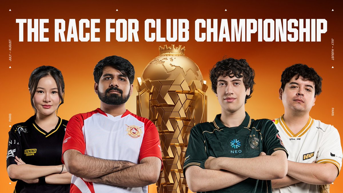As we reach Week 7 of EWC26, the race for the Club Championship is at its peak. 4 clubs are currently in the running, but only one can lift the trophy. 🏆