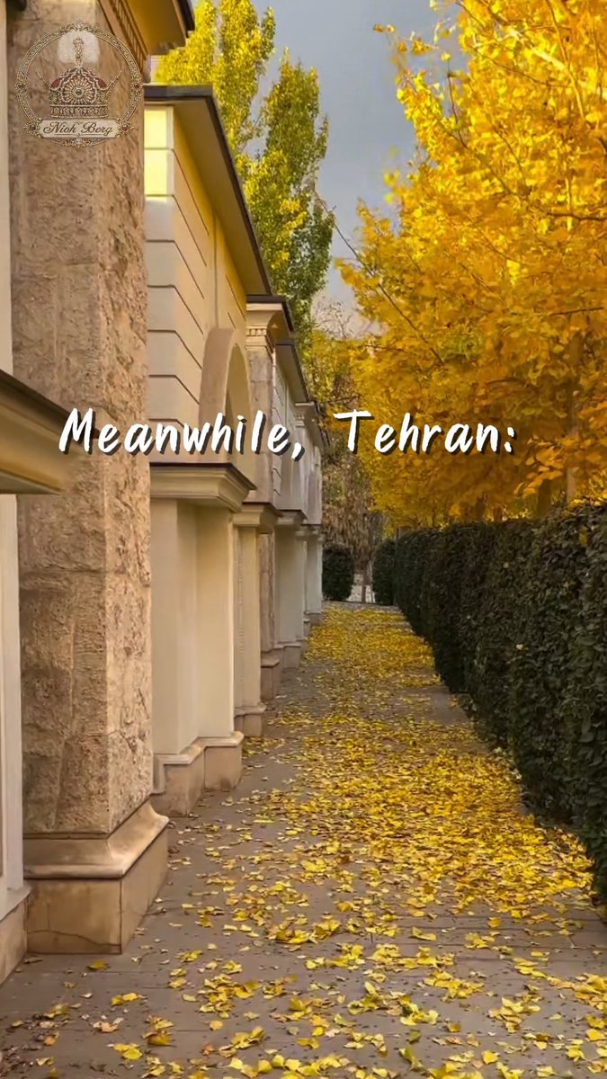 Tehran is a beautiful city, unlike what some of you have been made to believe. It's clean, artsy, well kept, and modern. This is in spite of the islamic regime's worst efforts. Iranians as a people are genuines and amazing talents, with a great sense of architecture, cleanliness and style. Our people make the city wonderful, despite every obstacle. When this is Tehran under an oppressive islamic dictatorship, imagine what it will look like once Iran is liberated and the people are finally allowed to breathe free air again.