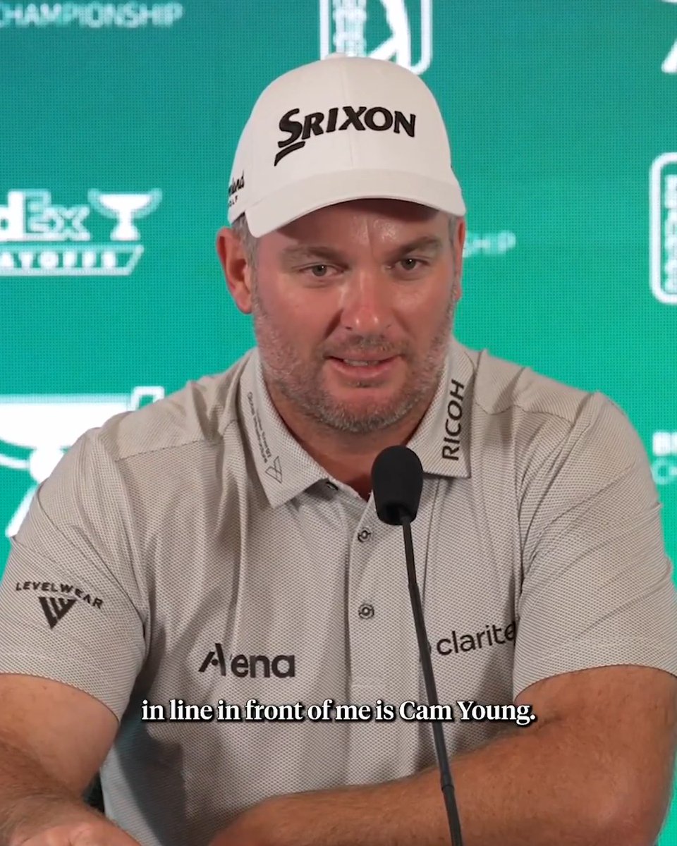 Ryan Fox describes his viral travel day after winning The Open, which included running into Cam Young at the airport with the Claret Jug. 👇