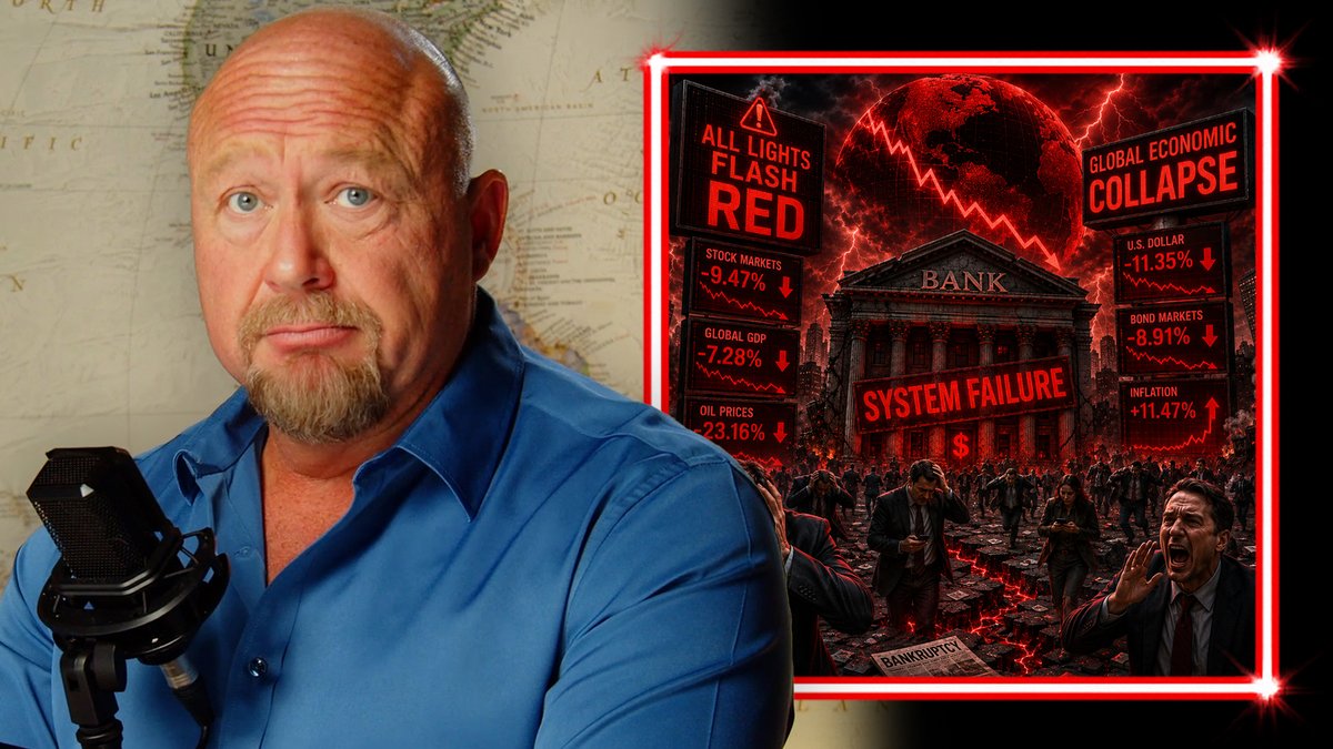 🚨BREAKING: Top Banks Warn Of Global Economic Collapse As All Lights FLASH RED! "As Predicted By All Economists, The Iran War Has Devastated The World Economy & The Really Bad Repercussions Are Just Beginning To Show Up On The Horizon!" Meanwhile, Trump Says Everything Is Fine & Declares Strait Of Hormuz As US Territory! 🔴WATCH/SHARE ALEX JONES LIVE NOW: