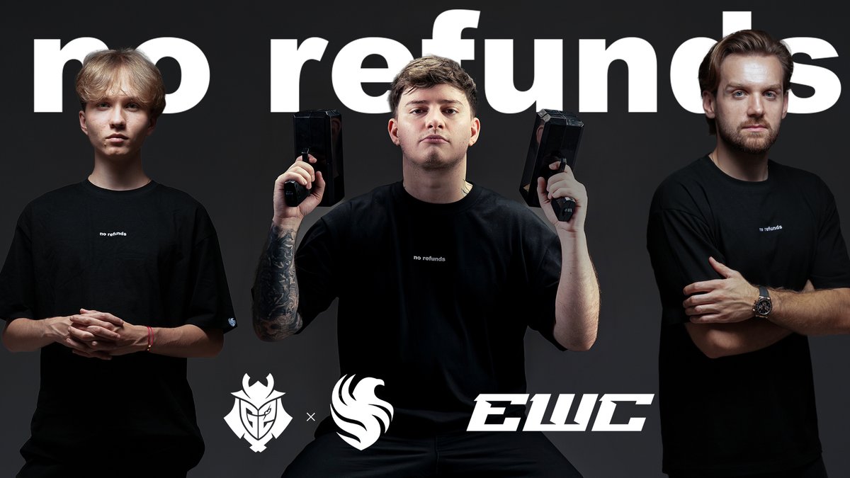 No Refunds 📞 Limited Edition drop, only at EWC 🇫🇷
