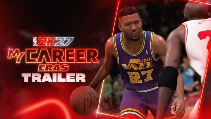 Put your MyPLAYER into the moments that defined NBA history with brand new MyCAREER Eras in NBA 2K27 🤯
