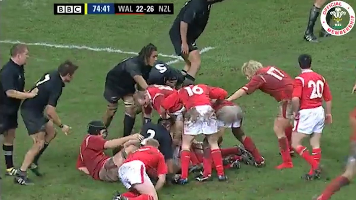 What a legendary battle this was, with one point in it! Wales v All Blacks, 2004 ๐ฅ Watch them face off again on 14th of November at Principality Stadium ๐ ๐๏ธ Get your tickets here: