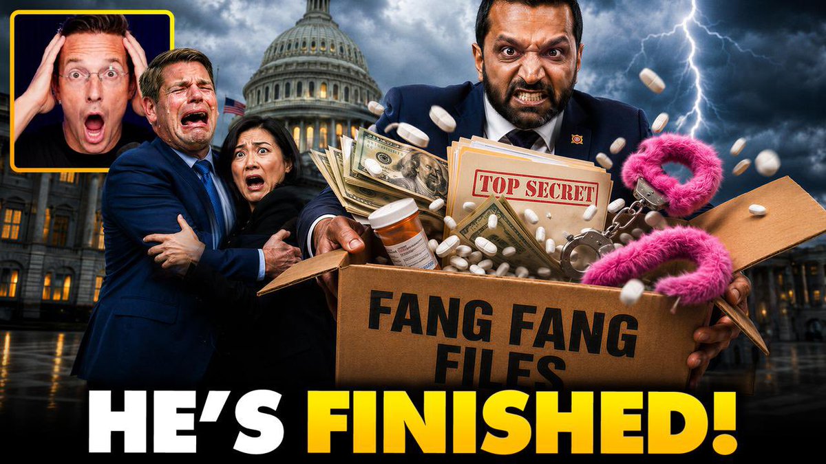 The FBI Just Released The FANG FANG Files... It's So Much Worse Than You EVER Imagined The files reveal: -A bribery scheme with foreign donations -Fang placed foreign interns in Congress -Swalwell admitted he had sex with Fang -FBI planned on recruiting Fang as an informant -FBI knew Fang was tied to China’s Ministry of State Security -DOJ refused to prosecute despite evidence, Jack Smith oversaw the investigation. This is worse than anyone imagined and they still let him keep his security clearance.