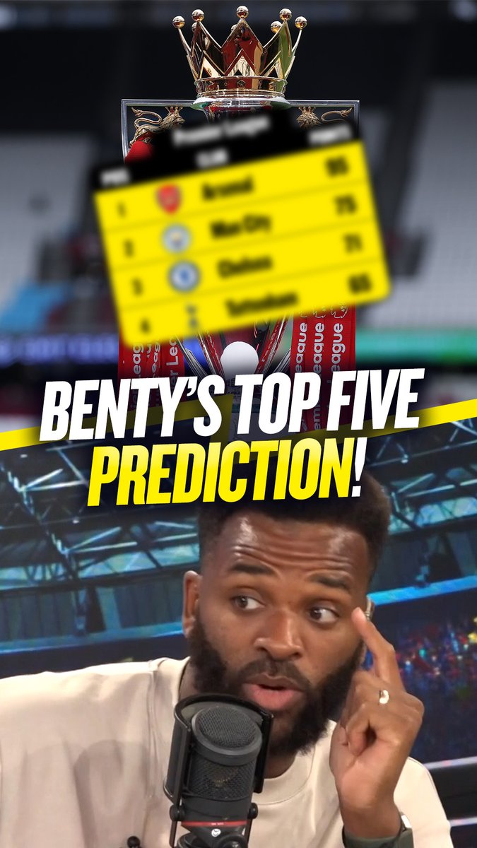 🔴 "I think Andoni [Iraola] will land straight away." 👀 "Chelsea 3rd, City 4th, Man United 5th..." Darren Bent lays out his predictions of how the Premier League top five will finish 🏆