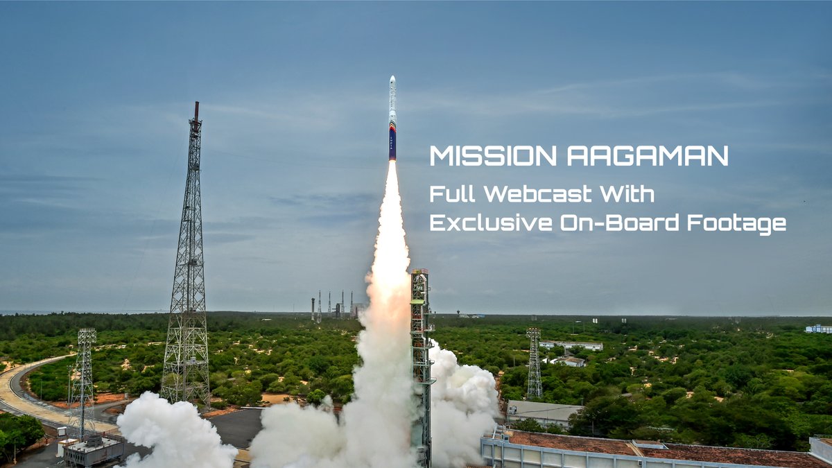 One month ago, Vikram-1 rose from Sriharikota and made history — reaching orbit on its very first attempt. Years of engineering. One defining flight. A few unforgettable minutes. Ahead of #NationalSpaceDay, watch the extended cut of the launch webcast — featuring exclusive on-board footage, never-before-seen moments, and the people behind India’s historic flight to orbit. 🚀🇮🇳 Relive #MissionAagaman. This time, from closer than ever before. #Vikram1 #SkyrootAerospace