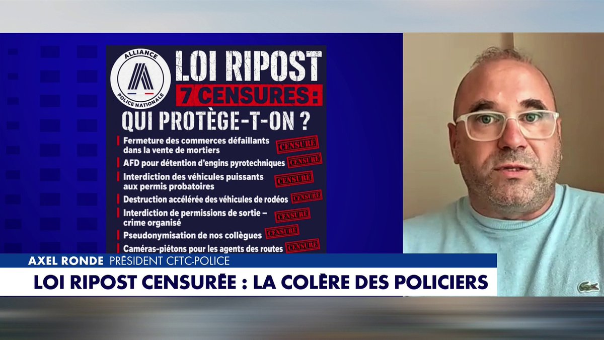 Axel Ronde : «Au mois de septembre, ça va péter dans la police nationale», sur #HDPros2Ete Toute l'info est à retrouver sur