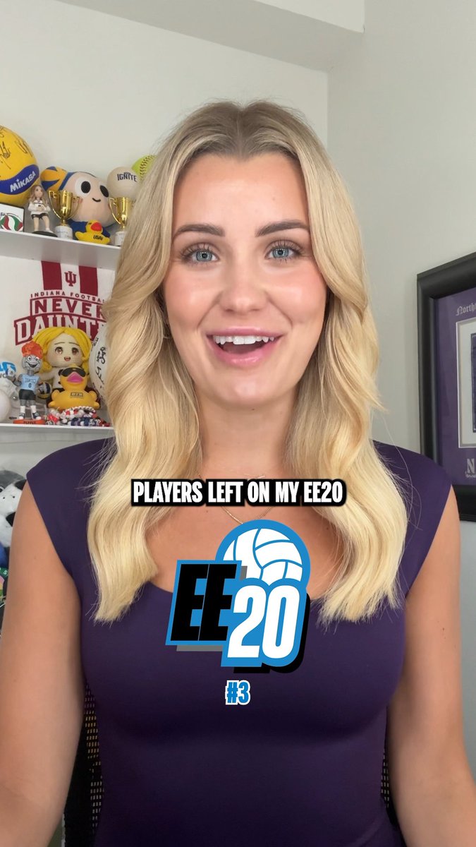 We've reached Emily Ehman's Top 3❕A Penn State Women’s Volleyball superstar takes the spot: