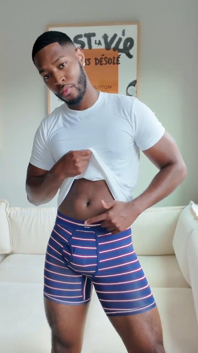 A fresh pair of boxer briefs just hits different 😮💨