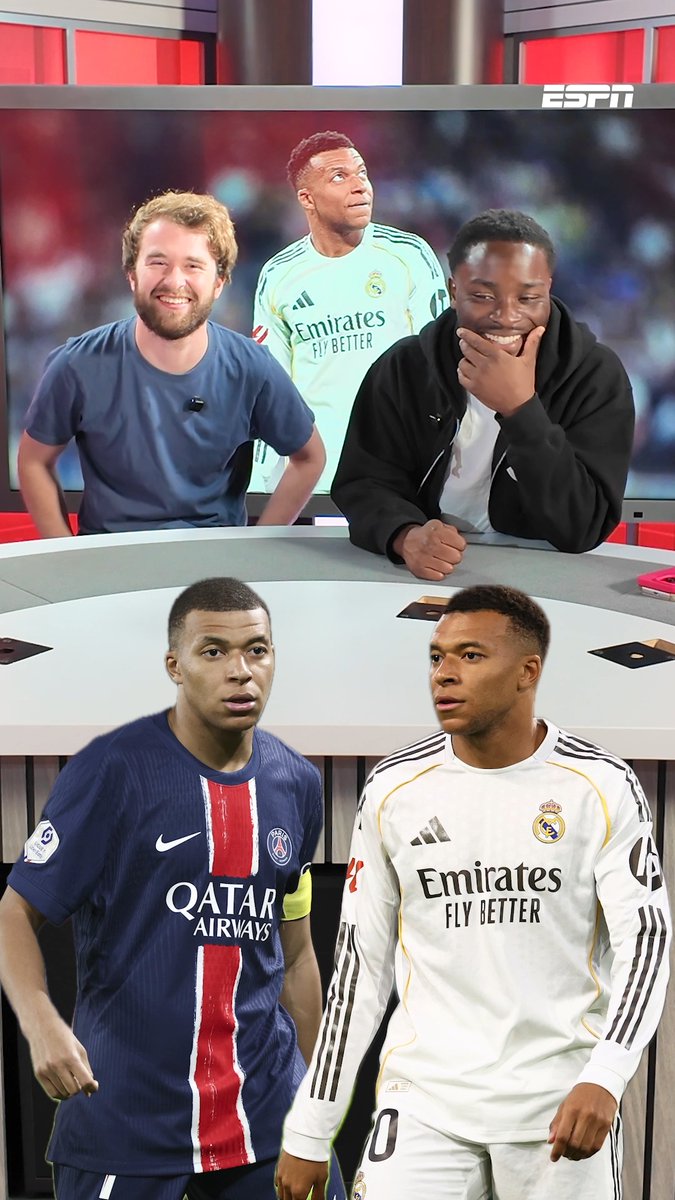 PSG Mbappé or Real Madrid Mbappé? Real Madrid Ronaldo or Manchester United Ronaldo? 🤔