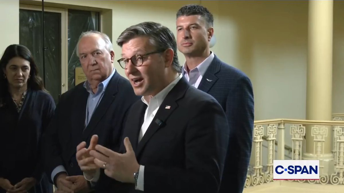 .Speaker Mike Johnson calls the midterm elections a "contrast election" and says the Democrats are almost at the stage of an "open civil war" with the "Marxist, radical, insurgent left" taking over the party.