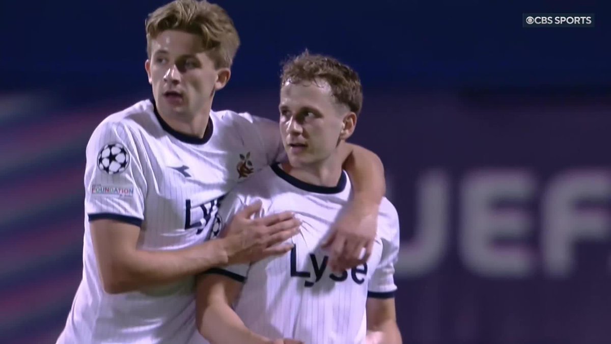 Peter Christiansen gets his name on the scoresheet to keep Viking FK in the game 😤 Watch the Champions League playoff first leg on Paramount+ 📺