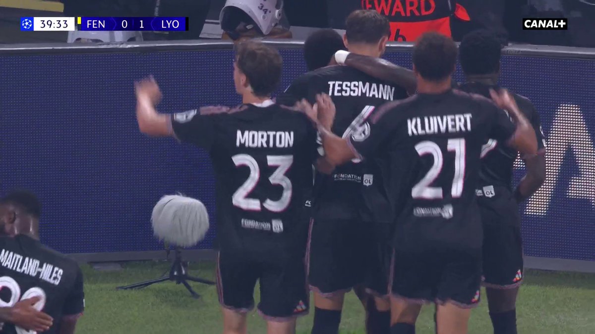 🥶 L'OL ET OPENDA CLIMATISENT FENERBAHÇE AVANT LA MI-TEMPS ! Quel travail de Tolisso dans le camp turc pour trouver Openda qui ajuste Ederson ! #FENLYO sur CANAL+ | #UCL