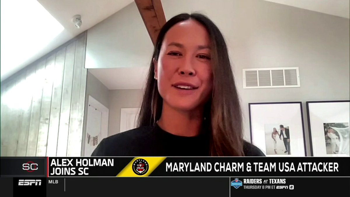 "We kind of felt like we were a blind spot for a lot of people all year. ... We truly always knew from day one that we had the pieces, it was just about being able to showcase it." Maryland Charm's Alex Holman speaks on winning the inaugural Women's Lacrosse League championship 🏆