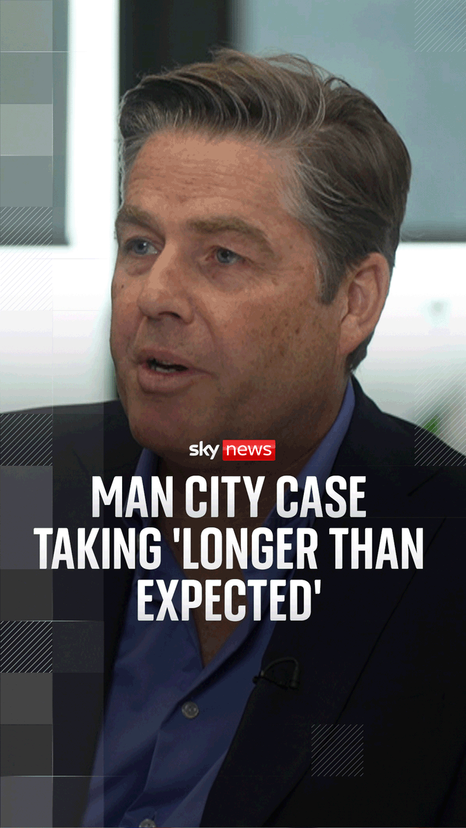 The Premier League boss has told Rob Harris the 'Man City case is taking longer than expected' The Premier League brought charges against Manchester City in February 2023 but a verdict is yet to be delivered. City have denied all charges. Watch in full: