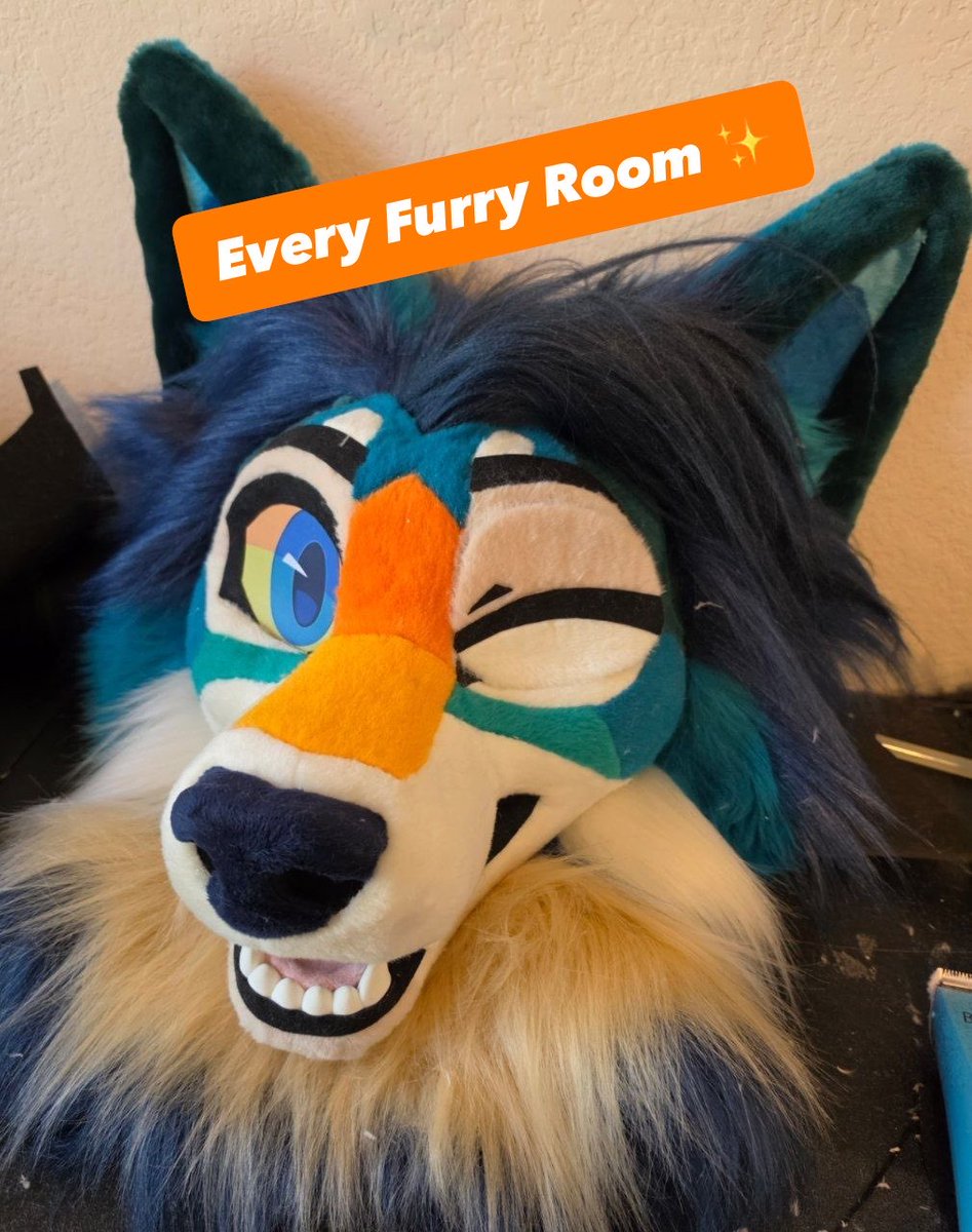Furry Rooms really be like this! Did I miss anything that’s in your furry room? #Furry #meme #plushies #fnaf