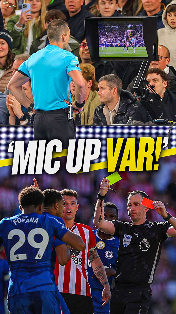 “Fans will be shocked!” Should supporters hear live VAR conversations?