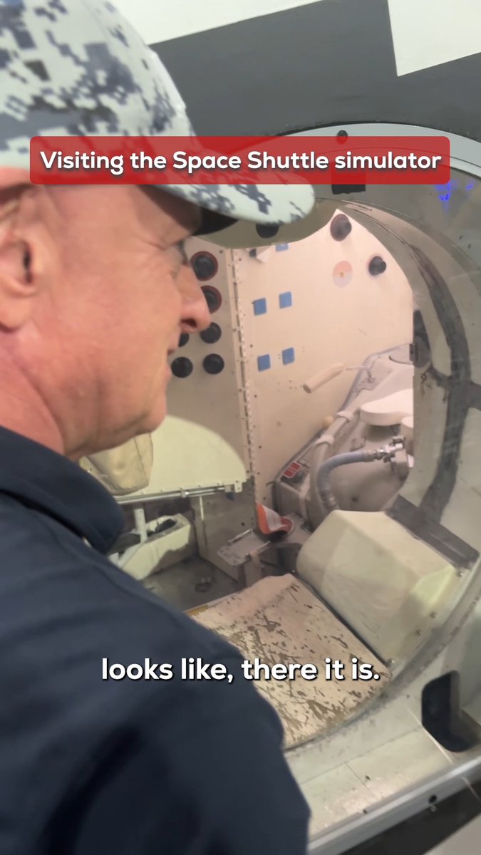 Stepped back into the shuttle simulator I trained in. Brought back a lot of memories from flying Endeavour and Discovery. Spent a lot of time in this sim, but all that time made us better and safer.