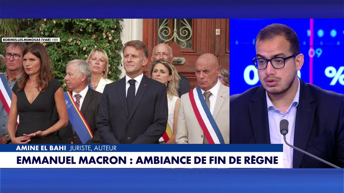 Amine El Bahi : «Je ne pense pas qu'Emmanuel Macron manquera à qui que ce soit dans ce pays», sur #100PolitiqueEte Toute l'info est à retrouver sur