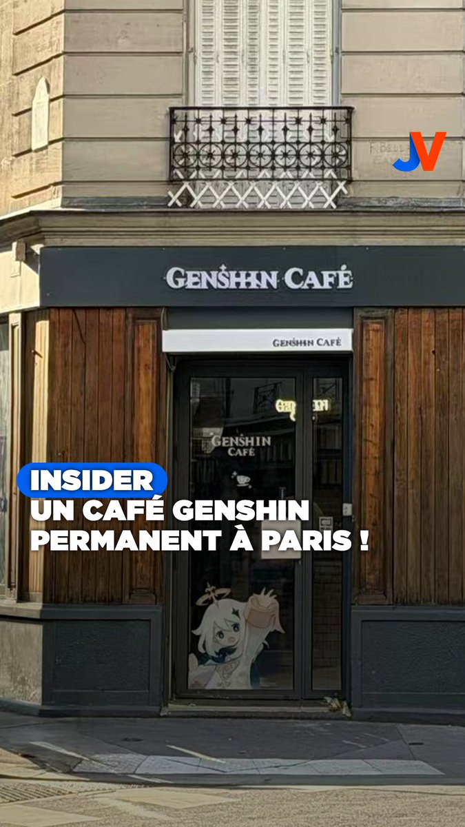 Un café Genshin a ouvert à Paris !