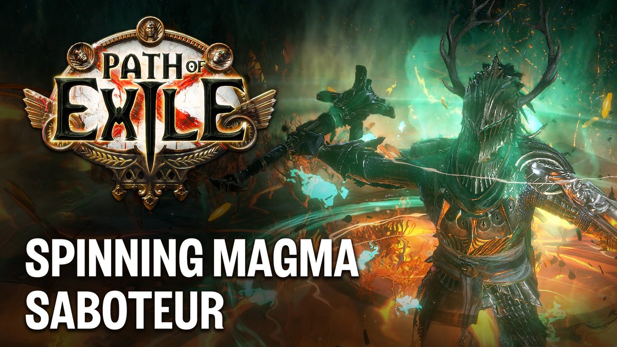 🔥 Spin. Trigger. Magma. Repeat! Check out this week’s Build Showcase, featuring Cyclone + Cast While Channelling, Rolling Magma, and gushing heaps of fire! 🌋