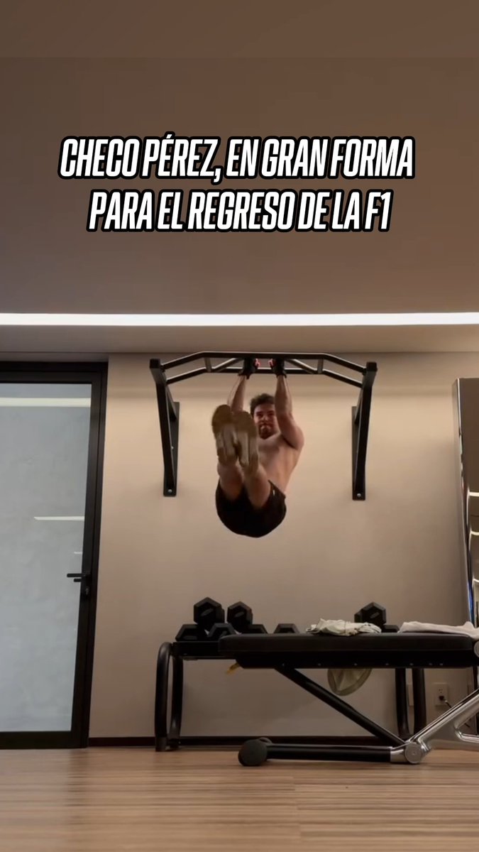 POR ALGO LE DICEN EL VIEJO SABROSO 🥵 Checo Pérez, más que listo para el regreso de la Fórmula 1 (vía schecoperez)