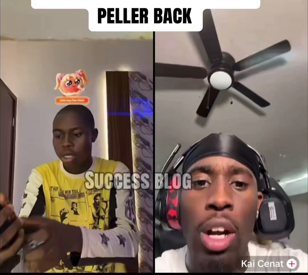 The striking moment Kai Cenat added African biggest streamer peller on his first ever tiktok livestream.