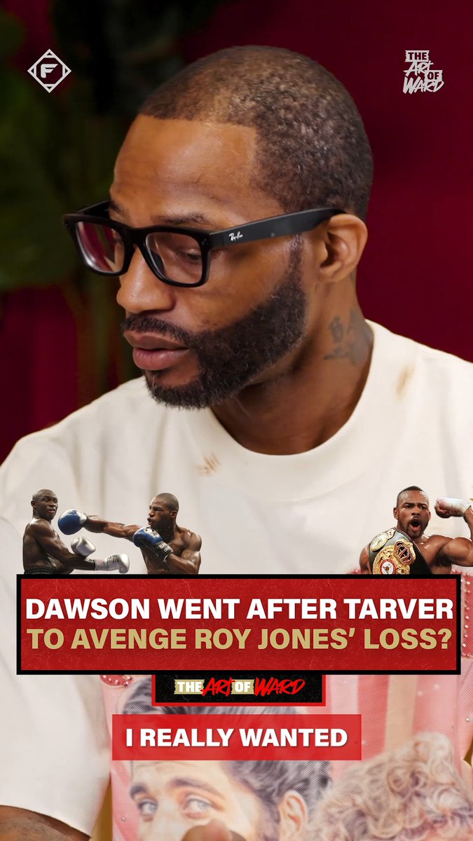 “Nothing against him, Tarver’s a good dude… But I did that for Roy.” 😤 Chad Dawson reveals to Andre Ward the real reason he vacated his belt to go after Antonio Tarver: He was on a mission to get Roy Jones Jr.’s lick back.