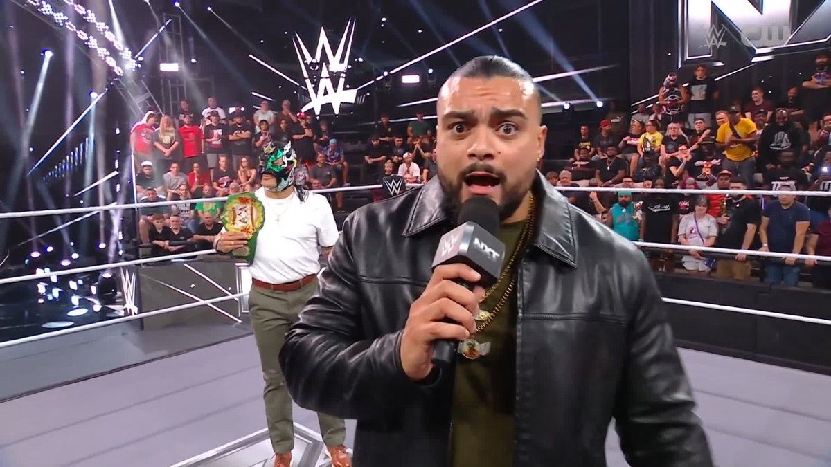 .Cruz MONTANA🇵🇷 is headed to the parking lot and will be waiting for Zilla Fatu! 😳