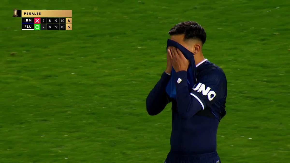 ❌ ATENCIO FALLÓ Y LA LEPRA SE QUEDÓ AFUERA EN OCTAVOS DE FINAL Independiente Rivadavia luchó hasta el final, pero no pudo en los penales ante Fluminense. ▶️ Mirá la 🏆 CONMEBOL #Libertadores en el Plan Premium de #DisneyPlus