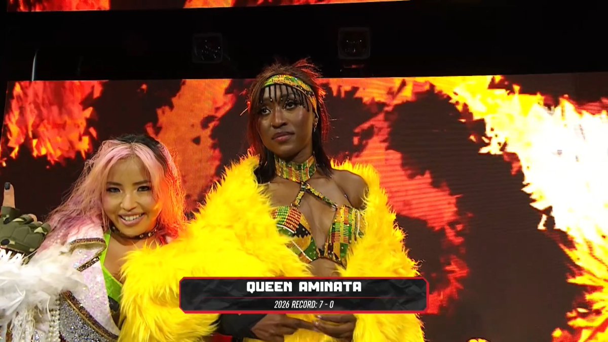 .Allysin Kay and Marti Belle return to #ROH competition against Mina Shirakawa♡白川未奈 and Queen Aminata (Queen Aminata クィーンアミナタ)! Watch this special YouTube episode of ROH TV 📺