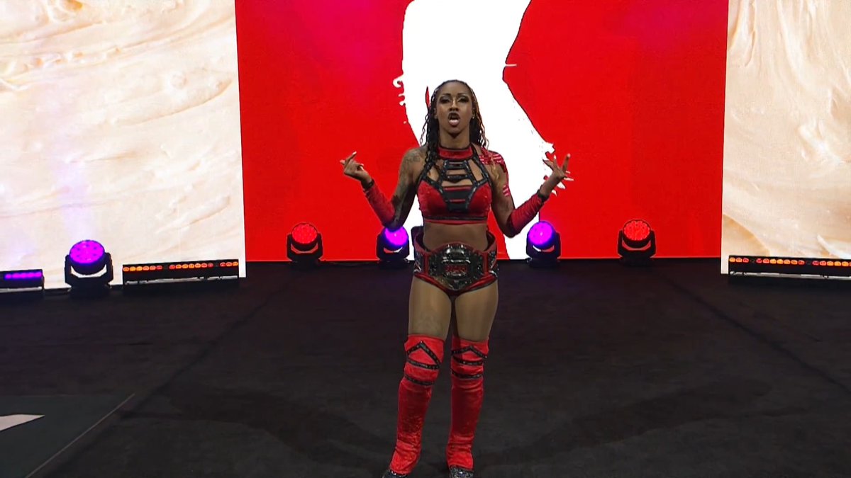 .Skye Blue and Marina Shafir join forces against Zayda Steel and #ROH Women’s World TV Champion Red Velvet! Watch this special YouTube episode of ROH TV 📺