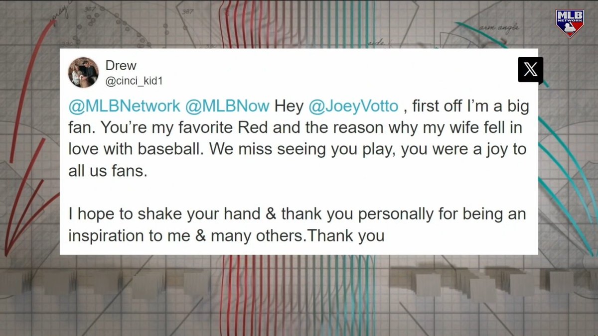"The only thing I miss about playing is the connection with the city and giving back and being a part of something. I will always be a Cincinnati Red for the rest of my life." - Joey Votto