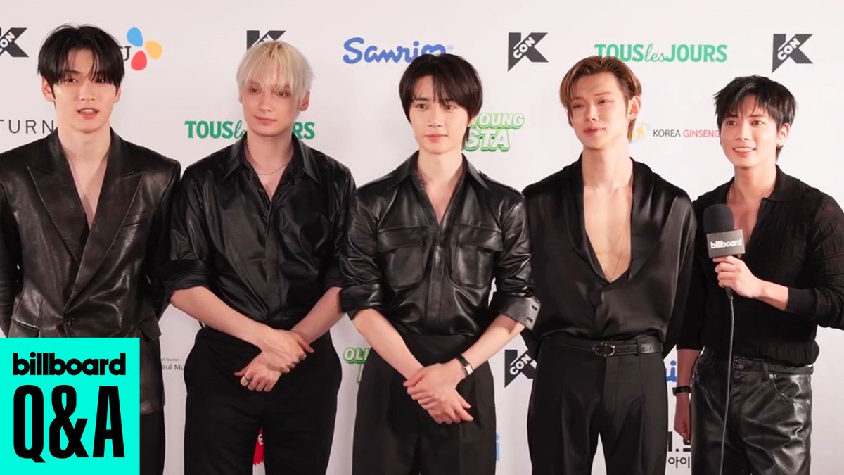 TXT's favorite KCON LA performer? YEONJUN. 👏 The K-pop group chat with Billboard News at the 2026 convention.
