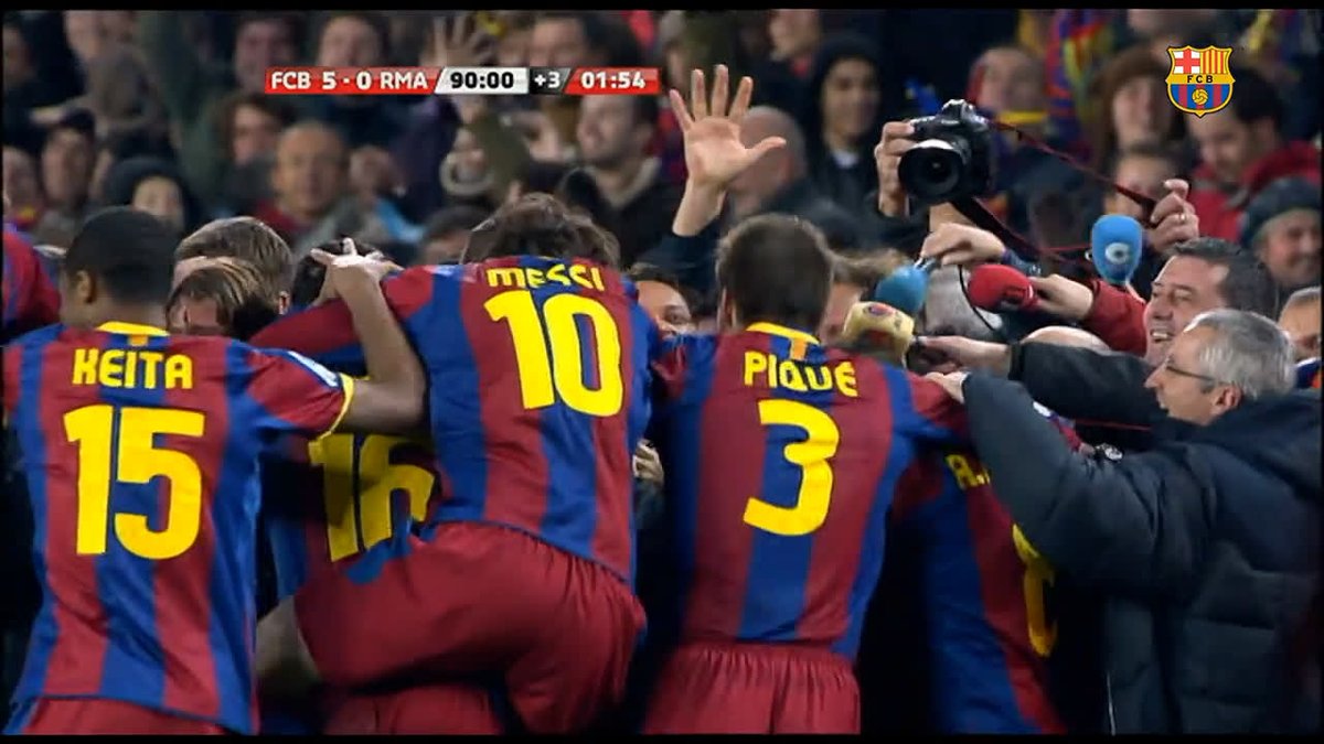 17 years later, and Mourinho has still not healed from the dominance of Guardiola’s Barca against his Madrid. #Pep