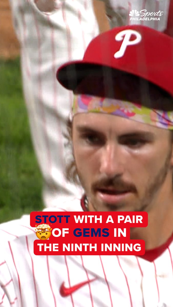 Bryson Stott has reached base safely in a career high 19 straight games. He has 21 walks and only 4 strikeouts during the streak. The last player in the majors with 20+ walks and 4 or fewer strikeouts over a stretch of 19 games was Albert Pujols 18 years ago ￼and the last Phillies player was Richie Ashburn in 1958. Bryson also has a 10 game hitting streak going, the second-longest of his career Bryson is batting close to 310 over his last 66 games. ￼