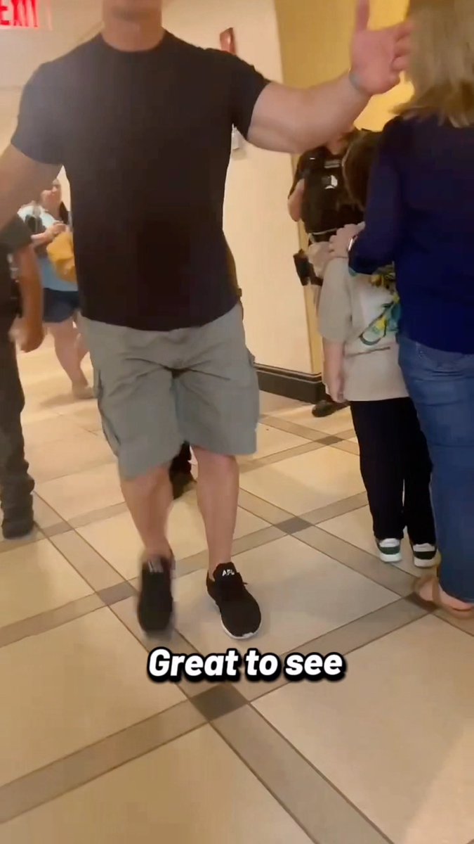 John Cena noticed some fans waiting for 9 hours to meet him He went out &amp; embraced them as he made his way to an appearance. The greatest of all time ❤️