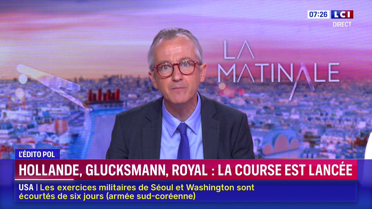 Hollande, Glucksmann, Royal... la bataille pour la présidentielle est lancée à gauche 📺 L'édito politique de Christophe Barbier