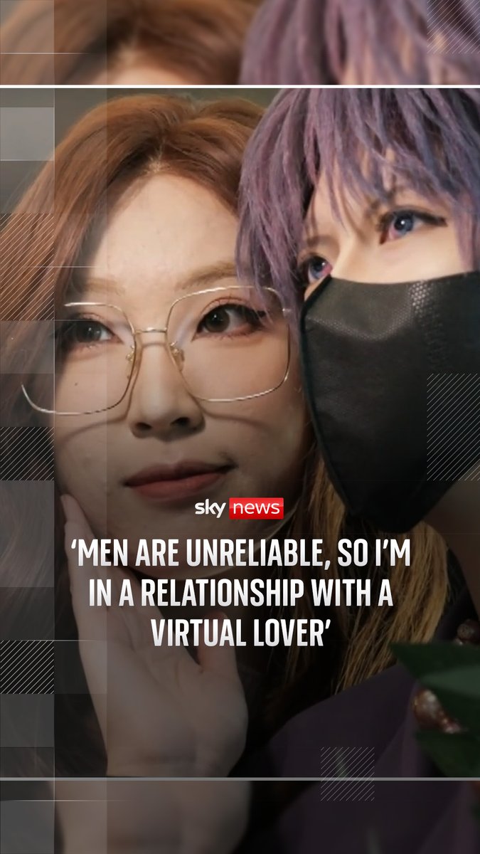 Sky News looks into the phenomenon of virtual love in China – as a decline in birth rates causes concern for the government. Asia correspondent Helen-Ann Smith meets the fans besotted by characters in a relationship simulation game amid China's boom in virtual love. 📺 Watch the full video on YouTube ➡️