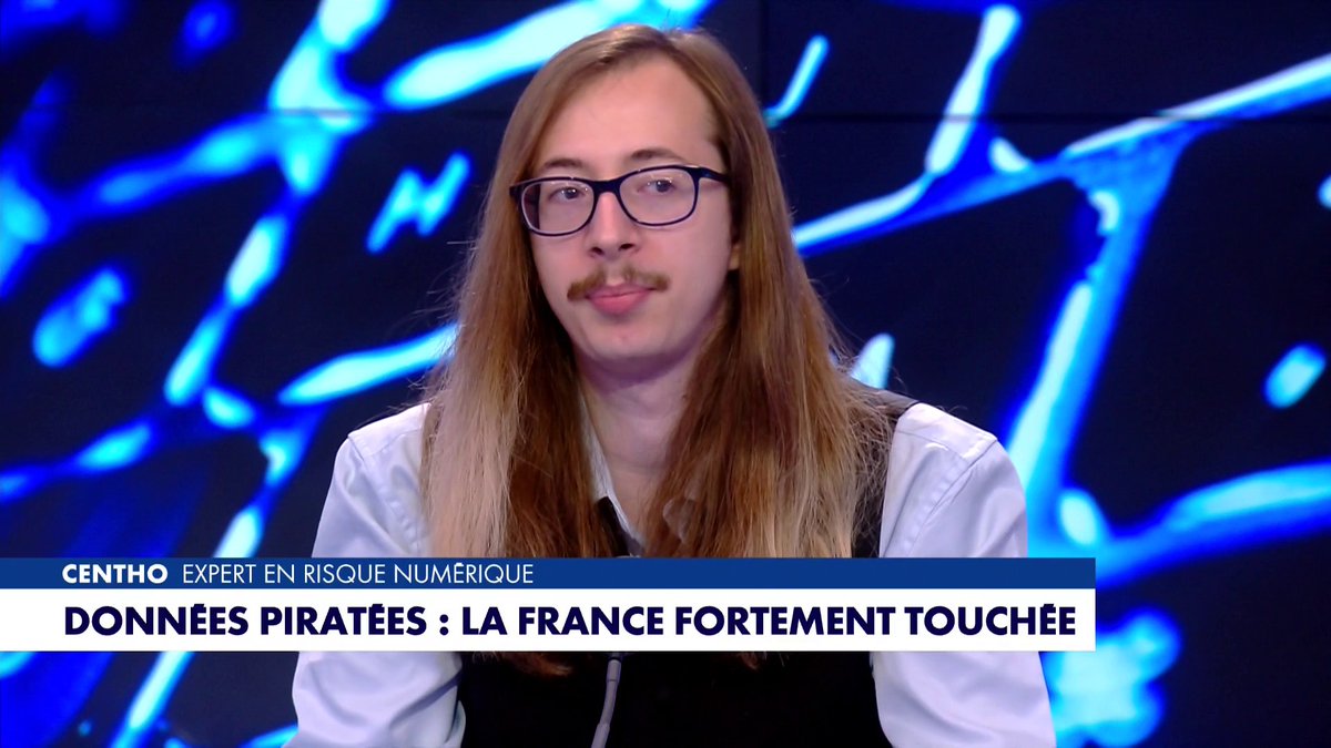 Données piratées en France : «C'est un scandale d'État (...). On n'est plus sur une fuite, c'est une inondation, la plomberie a pété, il faut tout refaire», estime Centho, expert en risque numérique, dans #LaMatinaleEte Toute l'info est à retrouver sur