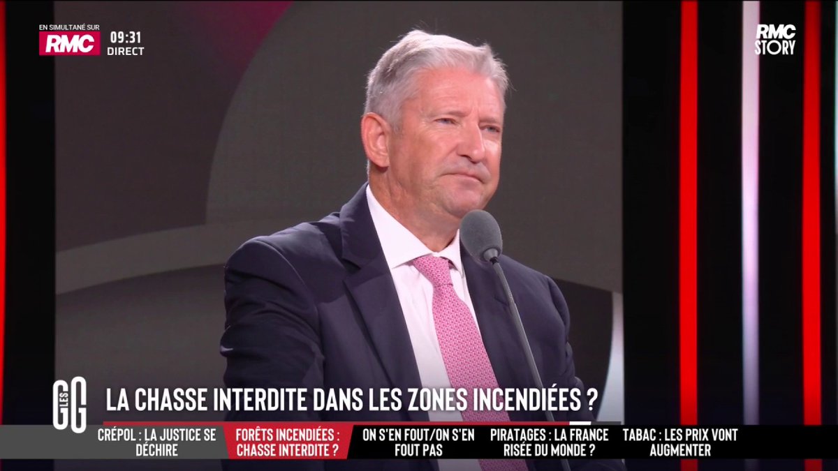 🦌 Chasse : des associations veulent épargner les animaux dans les zones incendiées 🗣️ Emmanuel de Villiers : "Il faut un moratoire. La chasse ne peut pas reprendre comme si rien ne s’était passé. Les chasseurs doivent faire un pas et trouver un modus vivendi avec les préfectures" #GGRMC