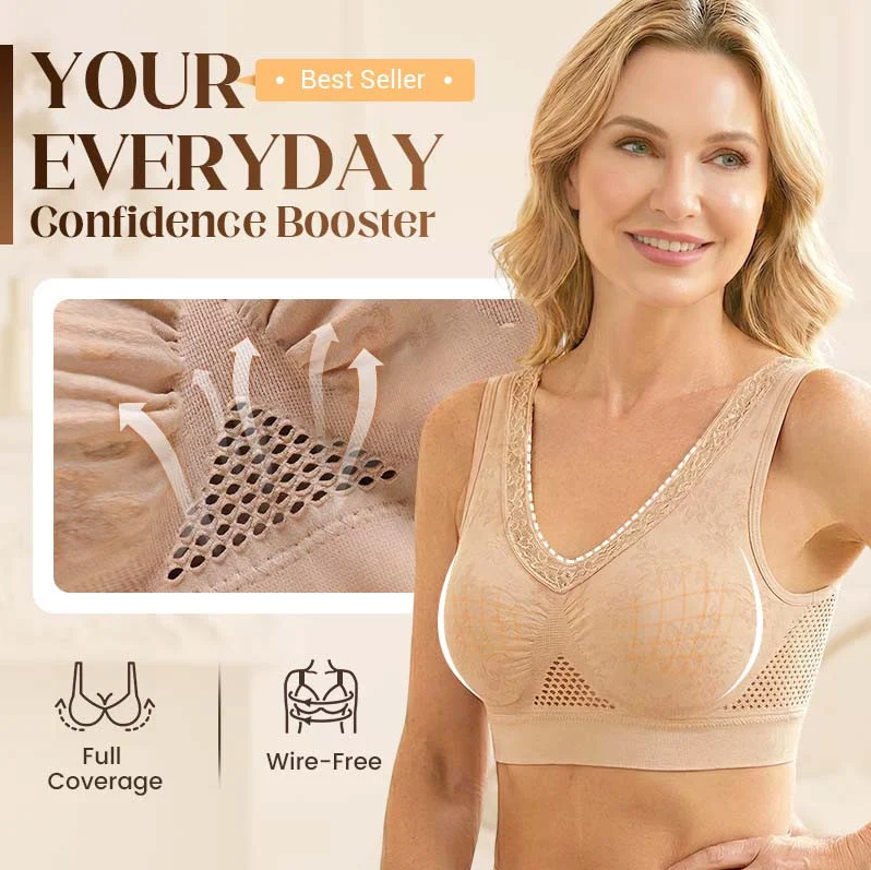 Still worrying about wearing an uncomfortable bra? The perfect bra designed by this top designer for middle-aged and elderly women. Get yours: