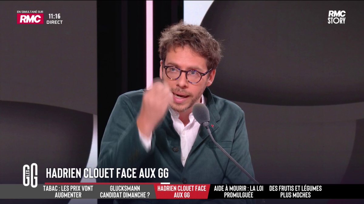 🗣️ Hadrien Clouet : "L’ISF rapporterait 5 Mds € aujourd’hui" 🗣️ Emmanuel de Villiers : "C’est rien" 🗣️ Hadrien Clouet : "Rien ? C’est ce que vous voulez récupérer en désindexant les retraites. Voulez-vous pénaliser les retraités ou faire payer ceux qui ont un gros patrimoine ?" #GGRMC